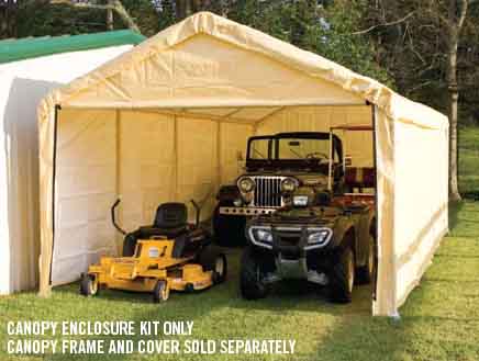 12' Wide Canopy Accessories