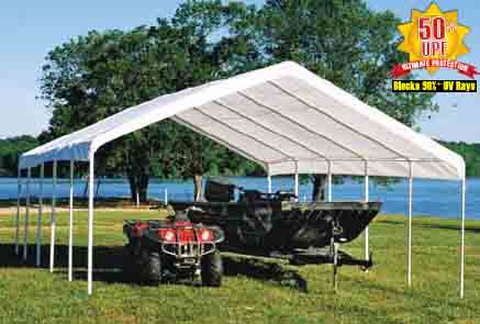 18' Wide Canopies