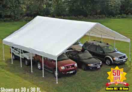 30' Wide Canopies